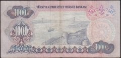 6.EMİSYON 1.TERTİP 1000 LİRA C20 119848 ÇOK TEMİZ