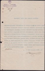 DAHİLİYE VEKALETİ'NE AİT EVRAK   1932