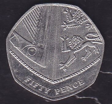 İngiltere 50 Pence 2019