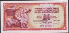 Yugoslavya 100 Dinar 1981 Çil