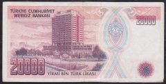 7.EMİSYON 1.TERTİP 20000 LİRA C01 564797 ÇÇT +