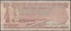 6.EMİSYON 2.TERTİP 20 LİRA C51 080605 TEMİZ