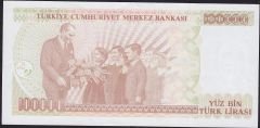 7.Emisyon 3.Tertip 100000 Lira I85 646520 Çilaltı
