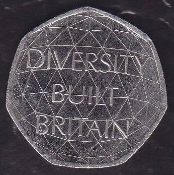 İngiltere 50 Pence 2020 Hatıra Para
