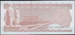 6.Emisyon 3.Tertip 20 Lira F48 574556 Ççt Çilaltı