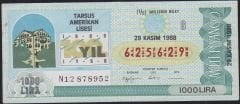 1988 29 Kasım Beşte Bir Bilet - G Serisi