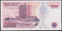 7.EMİSYON 1.TERTİP 20000 LİRA B27 302094 ÇÇT ÇİLALTI