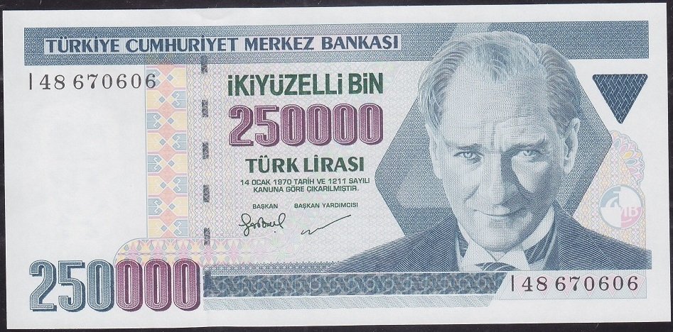 7.Emisyon 3.Tertip 250000 I48 670606 Çil