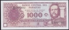 PARAGUAY 1000 GUARANİES 2002 ÇİL
