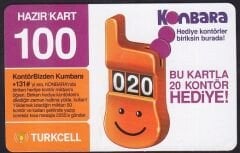 Turkcell Hazır Kart 100 Kontör 2008