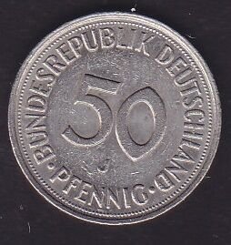 Almanya 50 Pfennig 1992 J