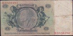 Almanya 50 Mark 1933 Temiz+  7 Rakamlı ( R175a )