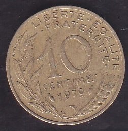 Fransa 10 Centim 1979