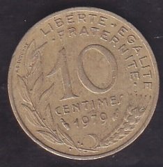 Fransa 10 Centim 1979