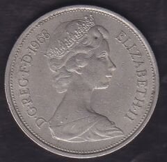 İngiltere 10 Pence 1968