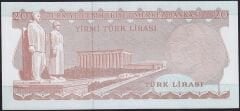 6.Emisyon 3.Tertip 20 Lira F38 110402 Çilaltı