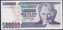 7.EMİSYON 4.TERTİP 500000 LİRA L78 939413 ÇİL