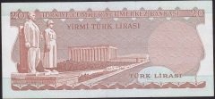 6.EMİSYON 1.TERTİP 20 LİRA A46 163097 ÇÇT +