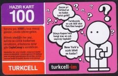 Turkcell Hazır Kart 100 Kontör 2009