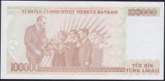 7.Emisyon 3.Tertip 100000 Lira I65 744536 Çilaltı Çil