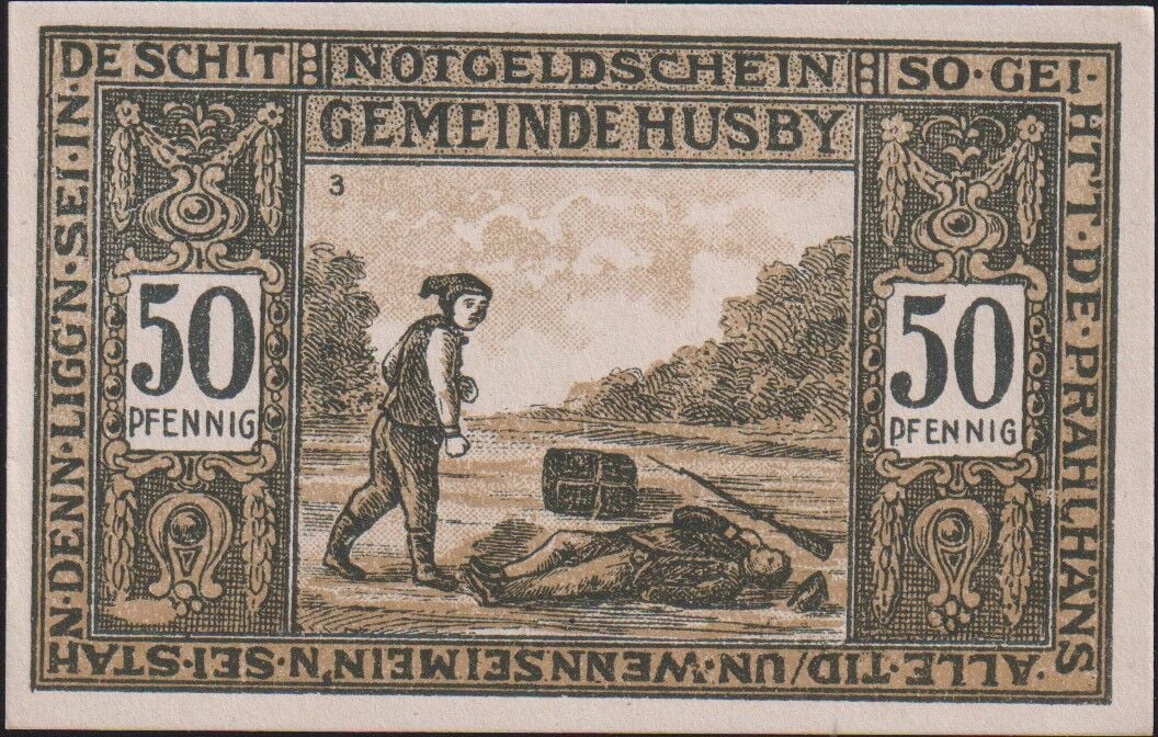 Almanya 50 Pfennig Notgeld 1921 Çil