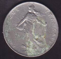 Fransa 1 Frank 1975