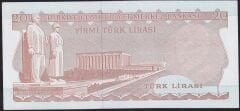 6.Emisyon 3.Tertip 20 Lira F36 435088 Çilaltı Çil