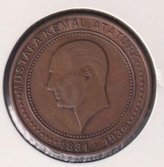 Atatürk ve Anıtkabir Madalya 4 cm