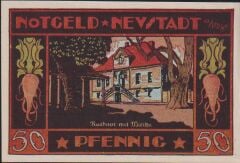 Almanya 50 Pfennig Notgeld 1921 Çil