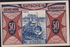 Almanya 50 Pfennig Notgeld 1921 Çil