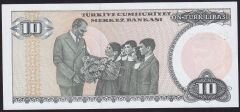7.Emisyon 2.Tertip 10 Lira E71 317327 Çilaltı