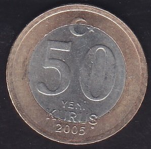 2005 Yılı 50 Kuruş Çilaltı Çil
