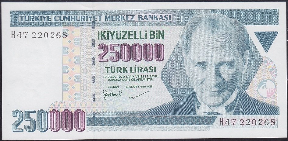 7.Emisyon 3.Tertip 250000 H47 220268 Çilaltı
