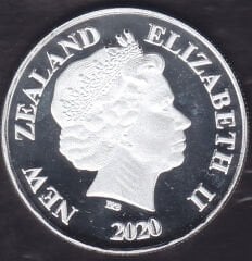 Yeni Zelanda Disney Belle 2020 Madalya Kapamada Çil 43 mm