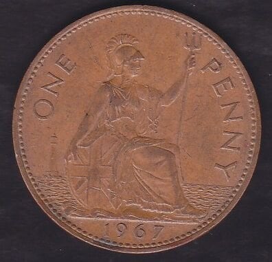İngiltere 1 Penny 1967