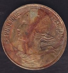 Fransa 10 Centimes 1998