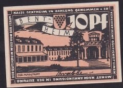 ALMANYA 10 PFENNİNG NOTGELD 1920 ? ÇİL