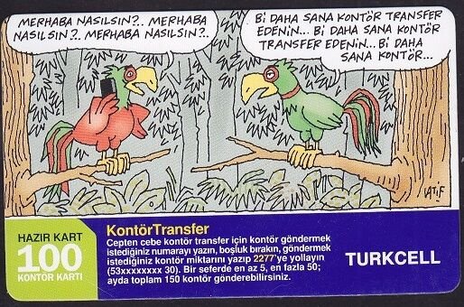 Turkcell Hazır Kart 100 Kontör 2008