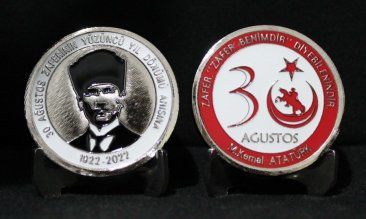 30 Ağustos Zafer Bayramı Anısına Madalya 43 mm Çil