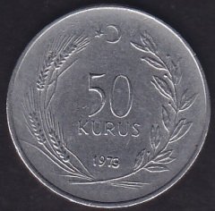 1973 Yılı 50 Kuruş