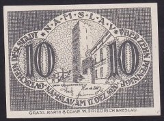 ALMANYA 10 PFENNİNG NOTGELD 1920 ÇİL