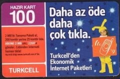 Turkcell Hazır Kart 100 Kontör 2009