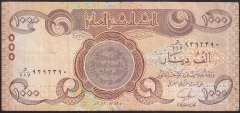 Irak 1000 Dinar 2013 Çok Temiz