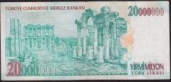 7.Emisyon 20 000 000 Lira E32 178486 Çok Temiz