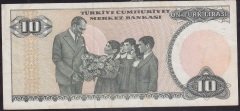 7.Emisyon 2.Tertip 10 Lira E74 230355 Çok Temiz