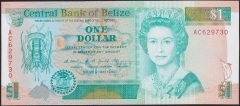 BELIZE 1 DOLAR 1990 ÇİL