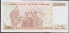7.Emisyon 3.Tertip 100000 Lira I31 129294 Çil