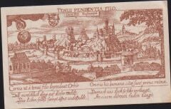 Almanya 50 Pfennig Notgeld 1921 Çilaltı Çil Filigranlı