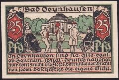 Almanya 25 Pfennig Notgeld 1920 Çil