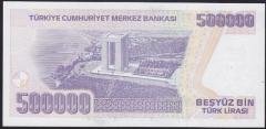 7.EMİSYON 4.TERTİP 500000 LİRA L32 043232 ÇİL